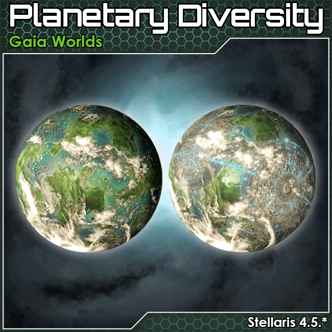 Planetary Diversity - Gaia Worlds