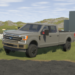 2020 Ford F-250 Lifted Bed SRW [Low Poly]