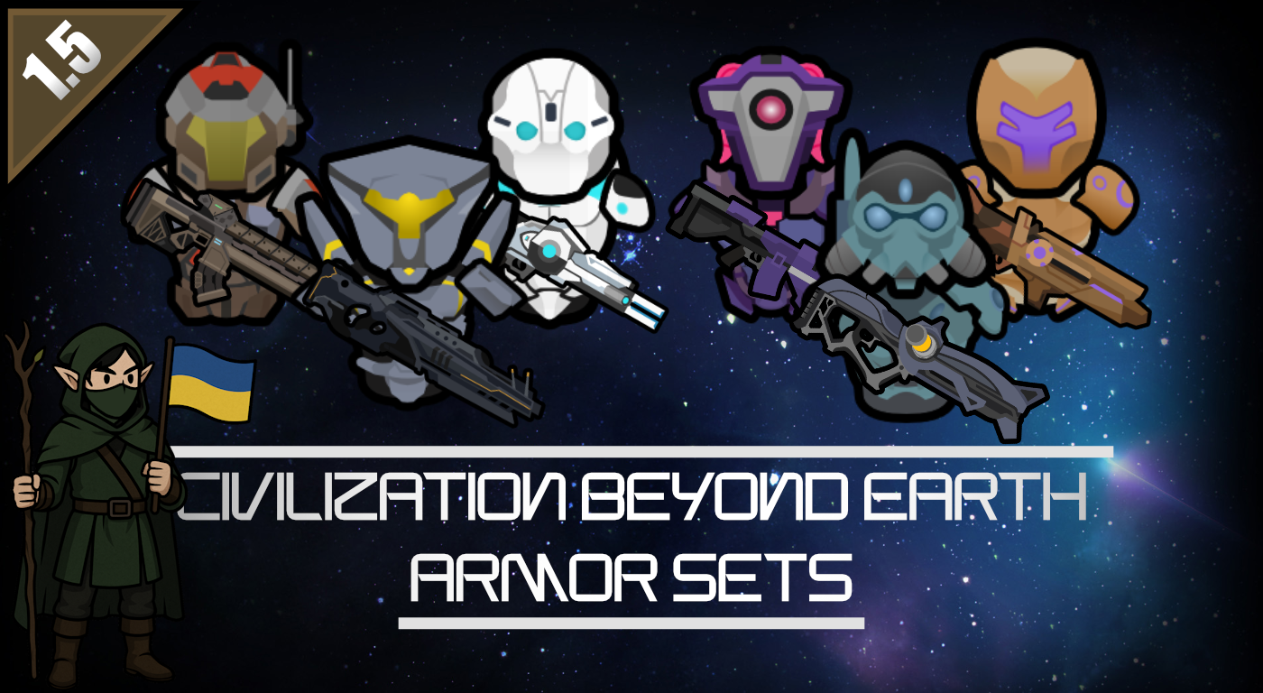 Civilization Beyond Earth UA mod preview for RimWorld