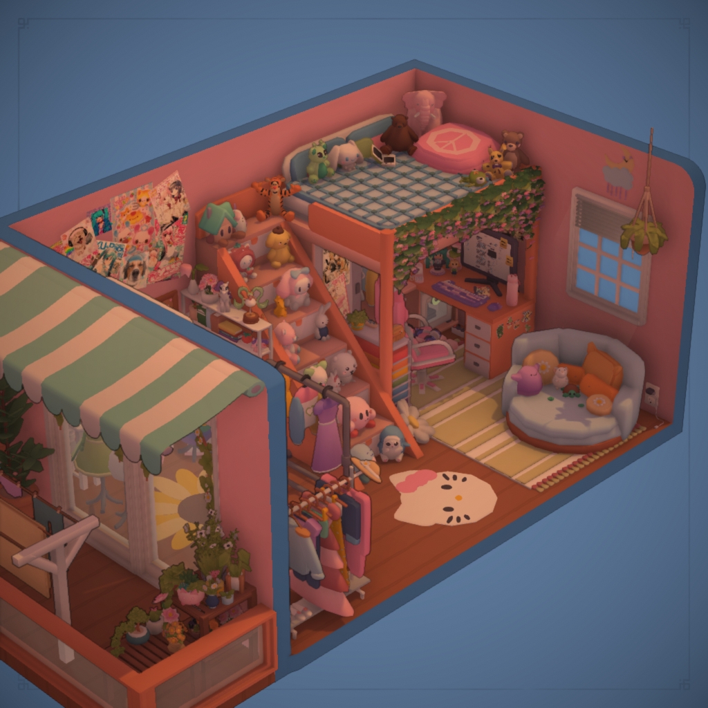 Pastel Bedroom