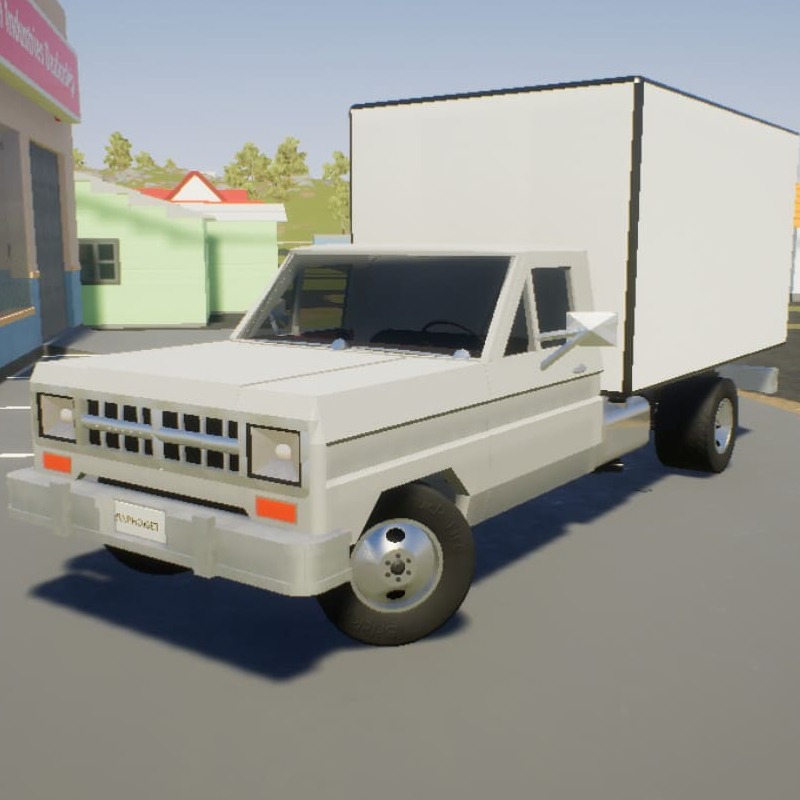 1978 Baphomet 5.8L V8 4X4 Box Truck