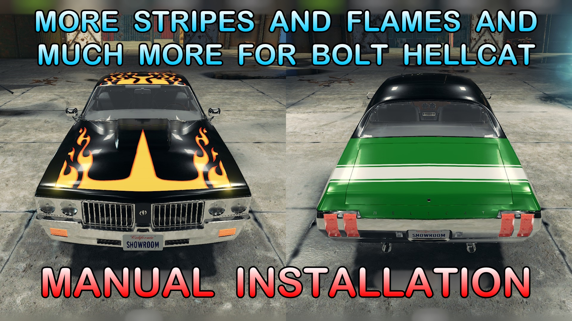 More Stripes And Flames And Much More For Bolt Hellcat