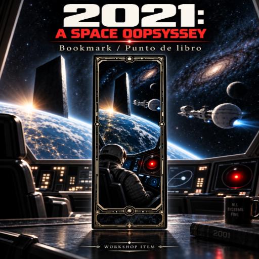 2021: A Space Oopsysse Bookmark preview