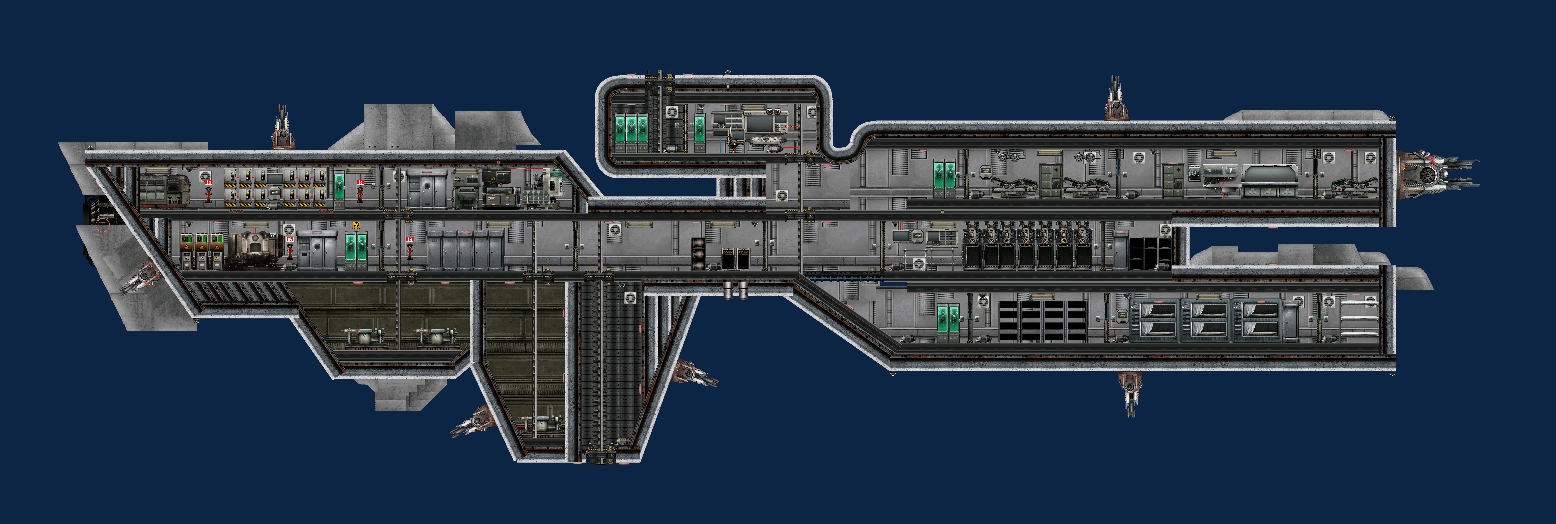 UNSC Paris Heavy Frigate – Barotrauma Mod