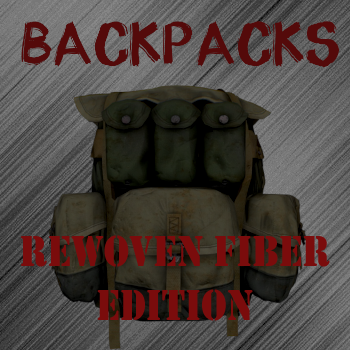 Backpacks - Rewoven Fiber Edition