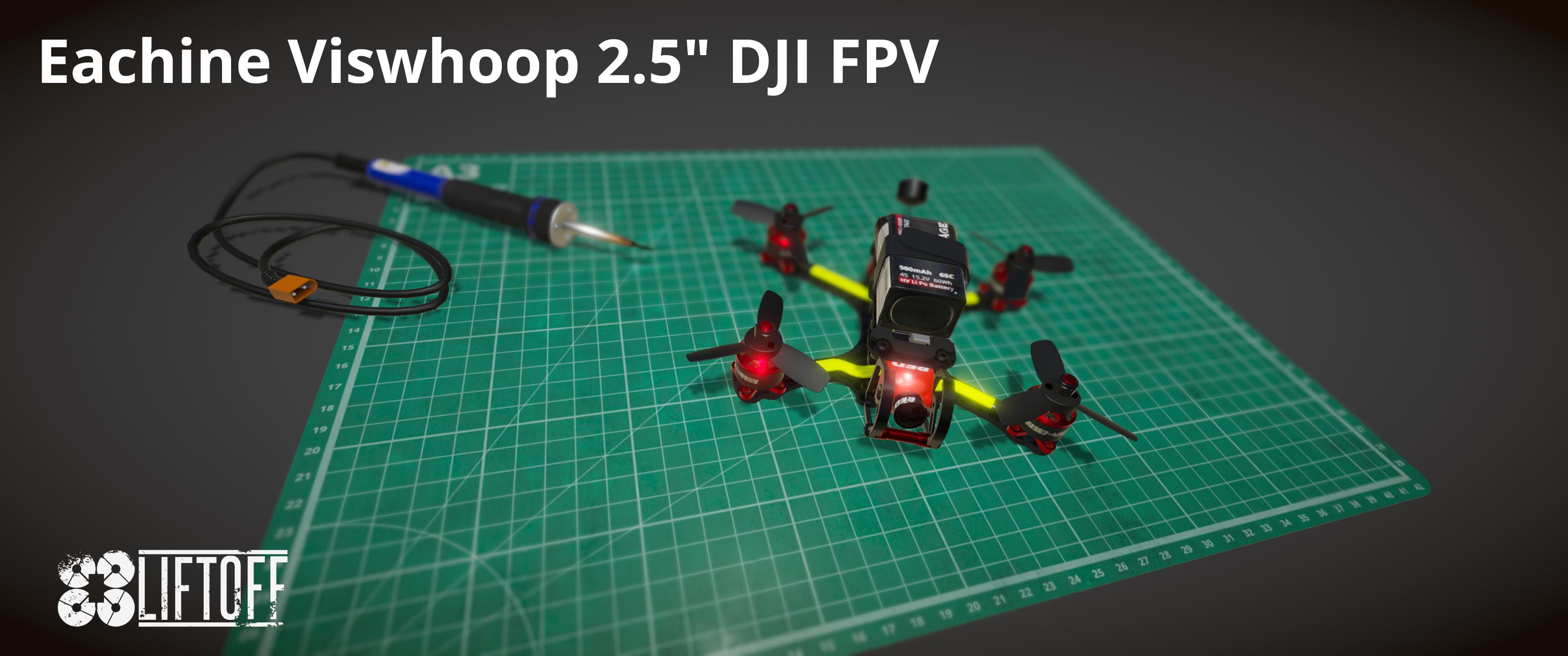 Eachine Viswhoop 2.5" 4S Cinewhoop - DJI FPV
