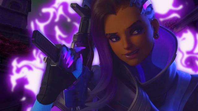 R-18 Sombra (Overwatch) animated Glow Adrenaline