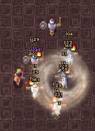 Captain's Auto Attacking Weapons