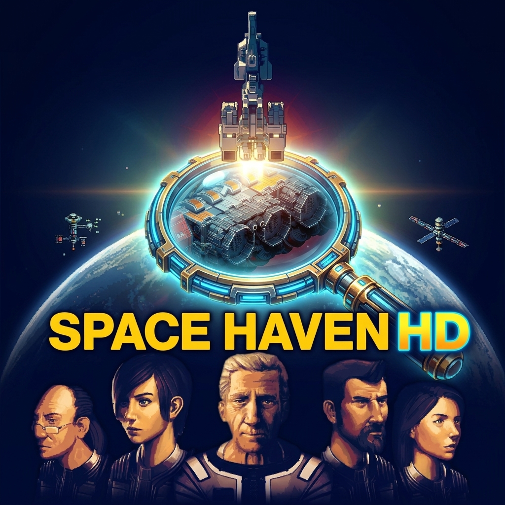 Space Haven HD: The "Anti-Bleeding-Eyes" Edition