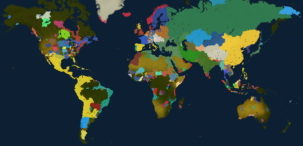 World Map 1700