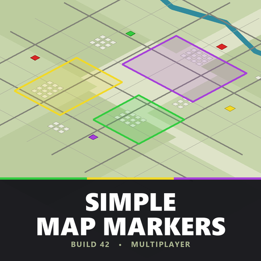 Simple Map Markers – Project Zomboid Mod