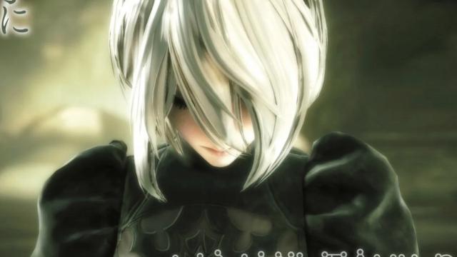 R-18 2B (Nier Automata) Loading screen
