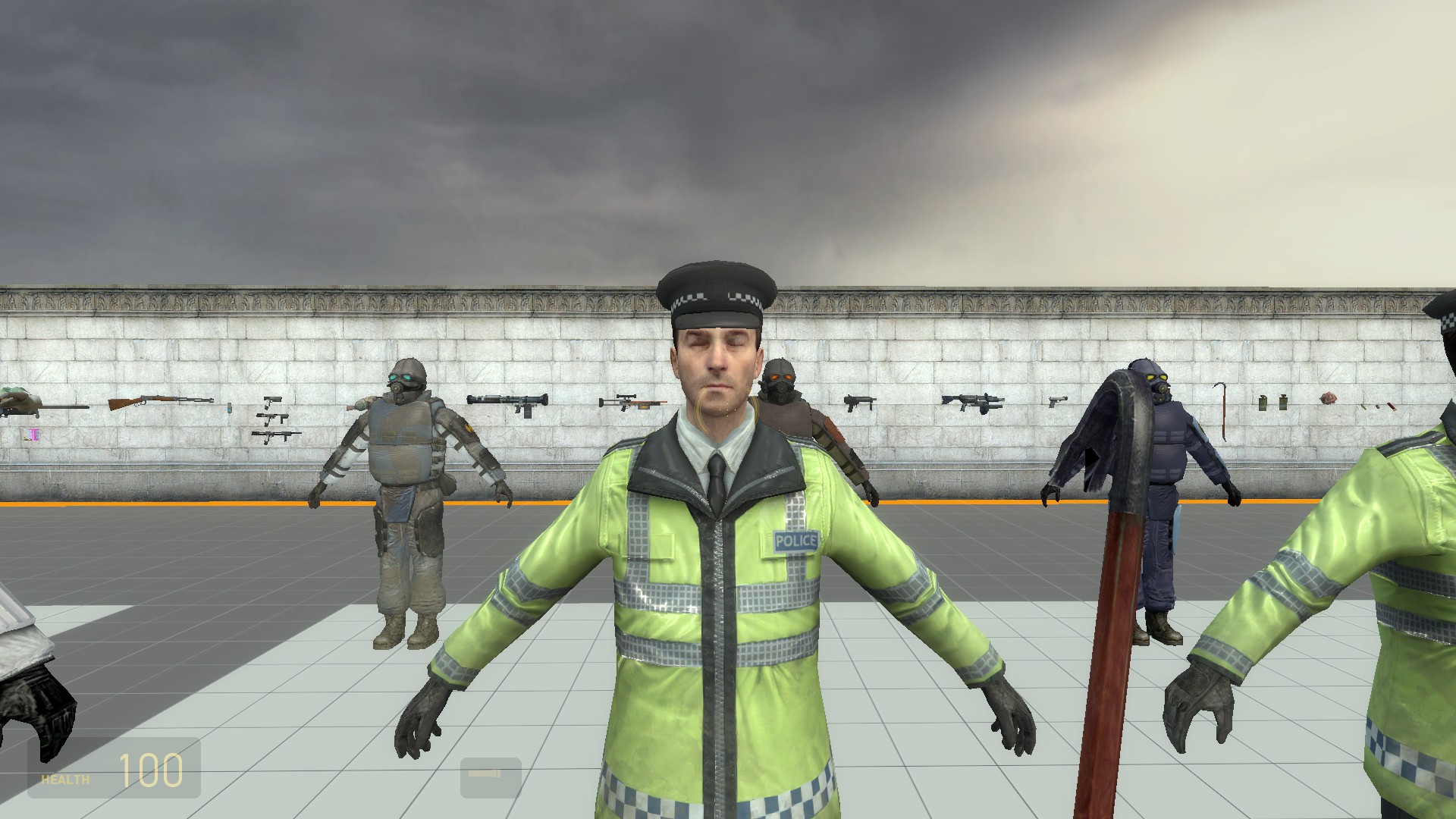 British police for Metrocop