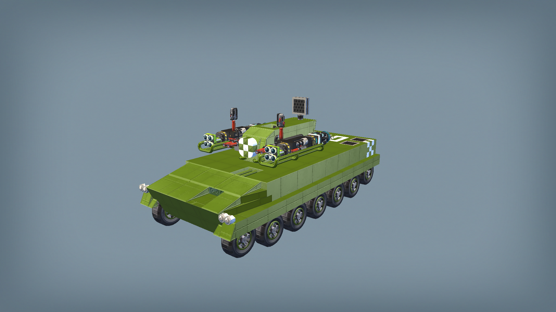 Self proppeled SAM system 03