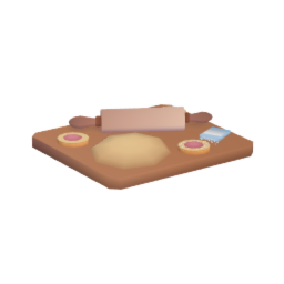 Baking Board With Cookies