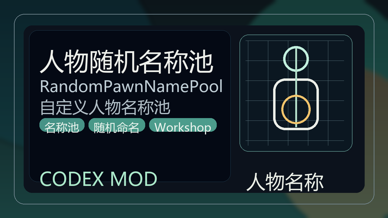 中文人物随机名字优化版 1.6【临时】