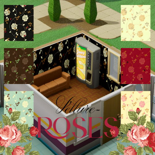 Vellure - Rose Wallpaper