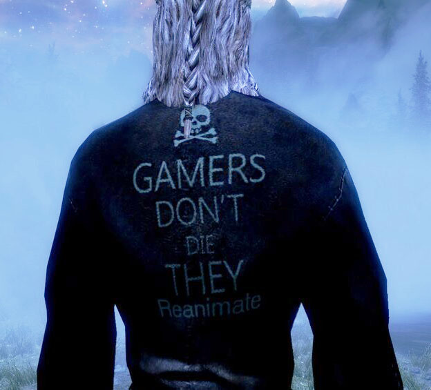 Necromancer gamer robes