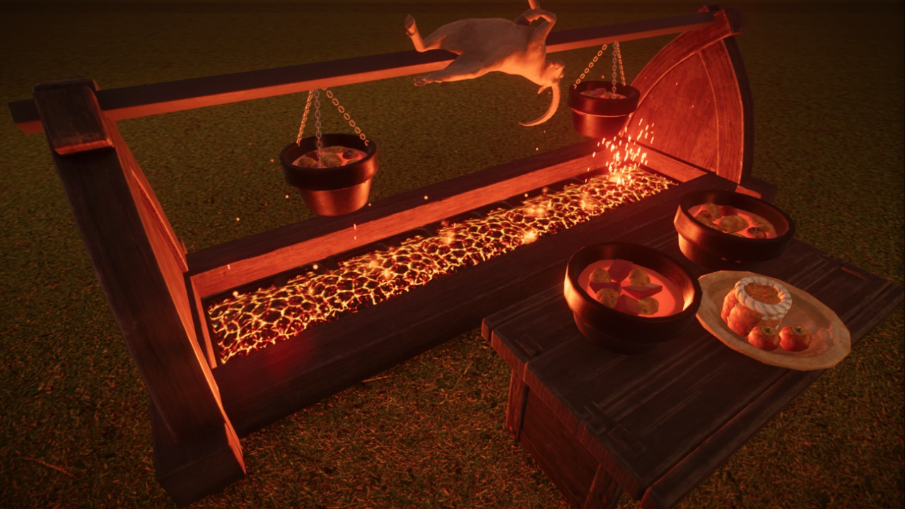 Medieval/Skyrim Cooking Spit