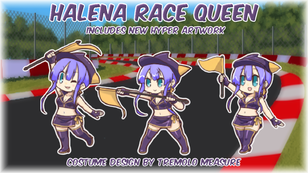 Halena Race Queen (With new Hyper Artwork)