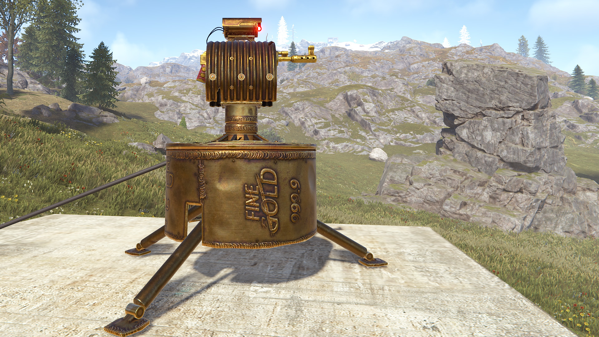 Gold Chains Auto Turret screenshot 1
