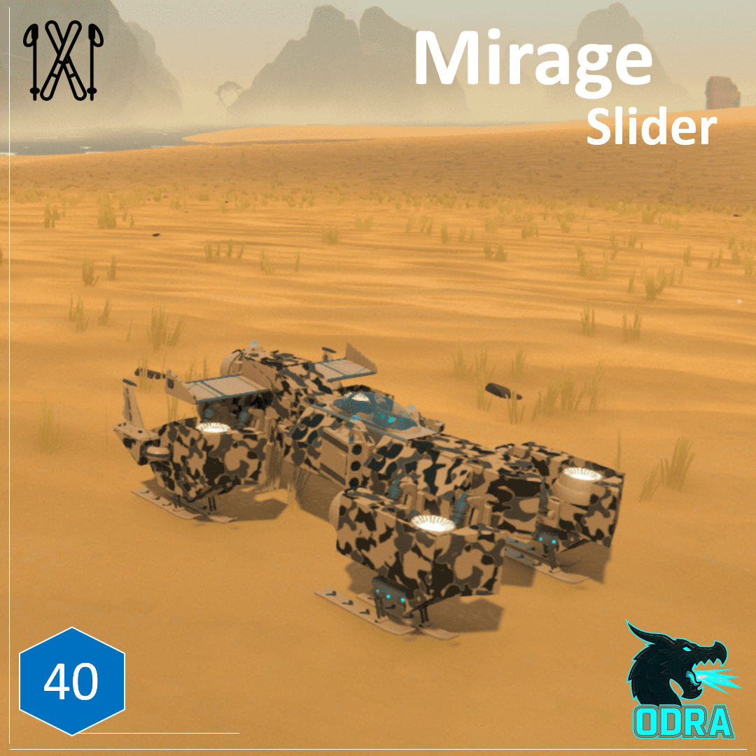 Mirage slider preview