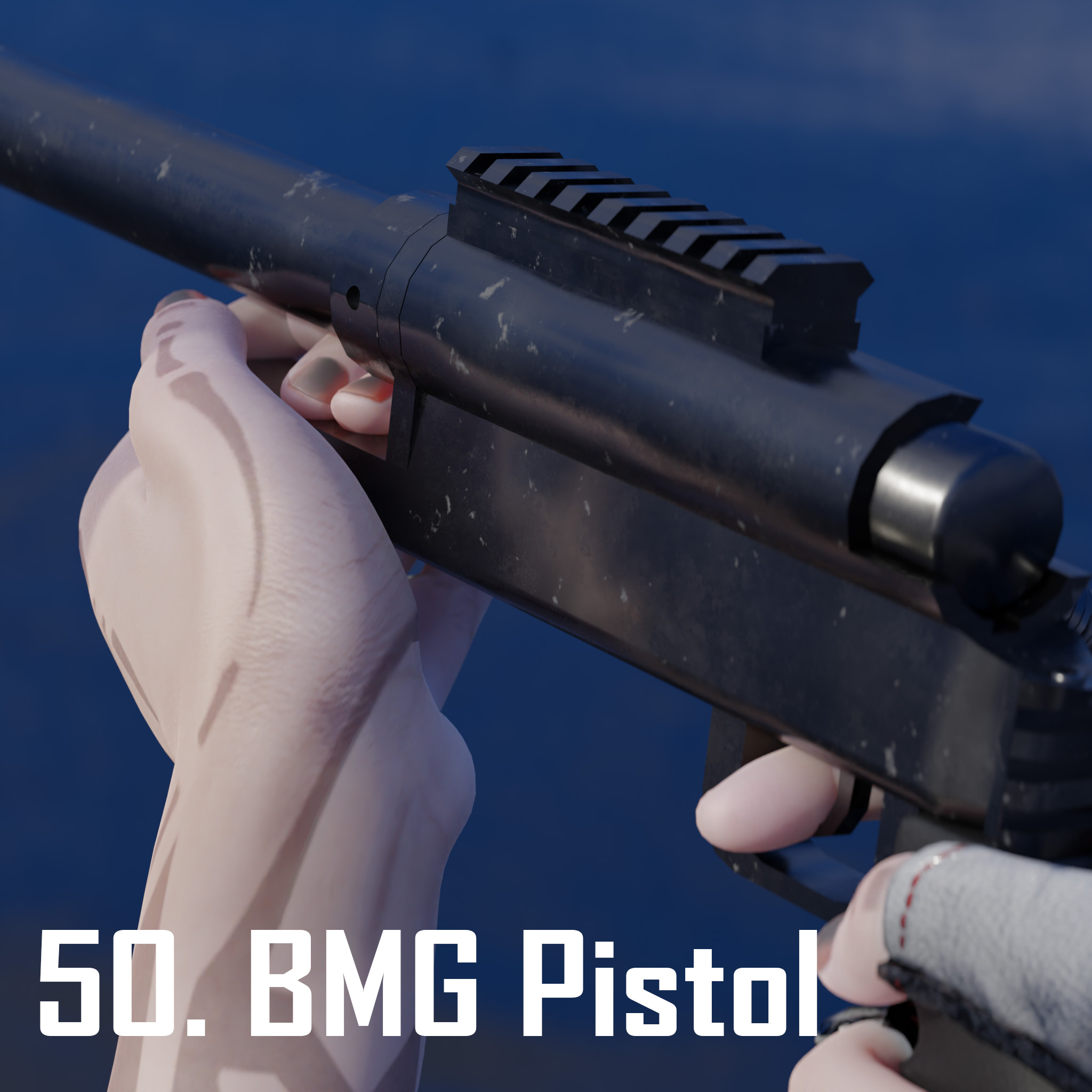 Modern Warfare - 50. BMG Pistol