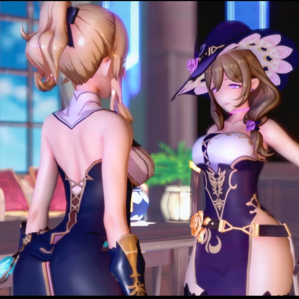 ricphastly 原神 Genshin 剧情 性奴调教整合版 琴+优菈+莫娜+申鹤 有CV