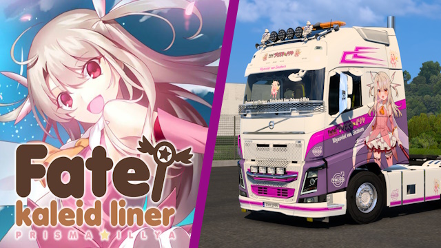 Volvo FH4 Illyasviel von Einzbern - Fate/kaleid liner Prisma☆Illya Skin