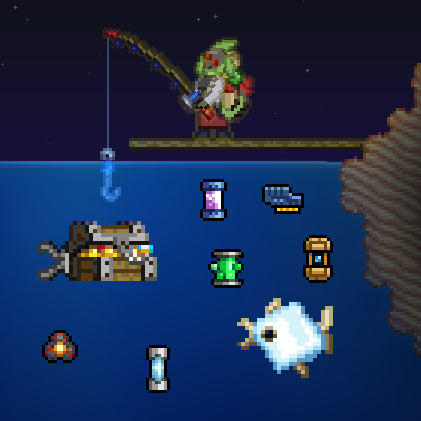 Improved Fishing loot preview