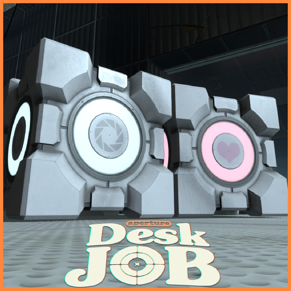 Aperture Desk Job Weighted Storage Cubes