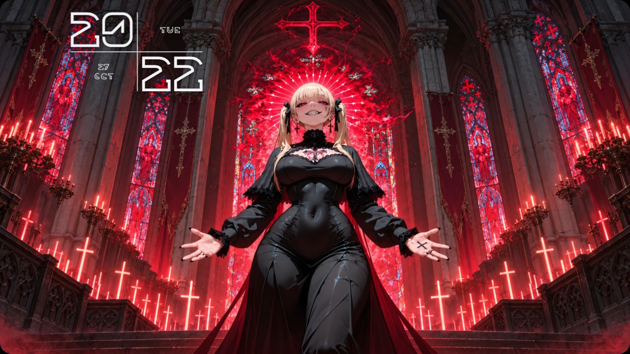 Red Gothic Anime