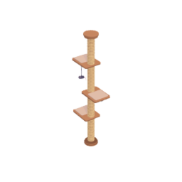 Floor-Ceiling Cat Tree - Pet Furniture