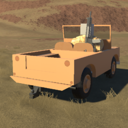 Conquest 1951 Land Rover Series I (desert, w/ hitch)