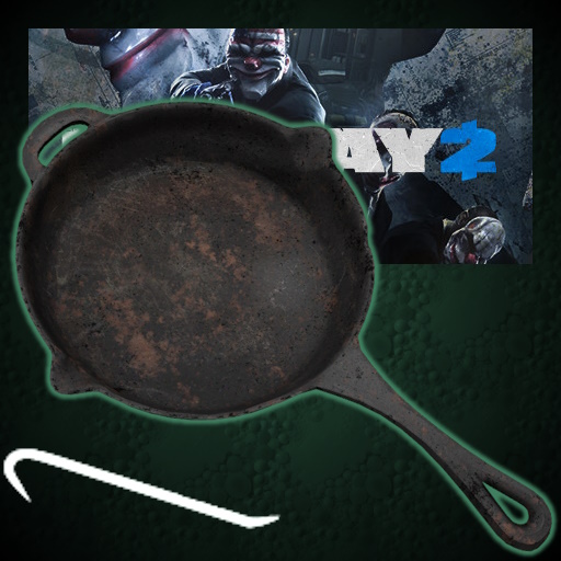 PD2 The Fry Pan (for Crowbar)
