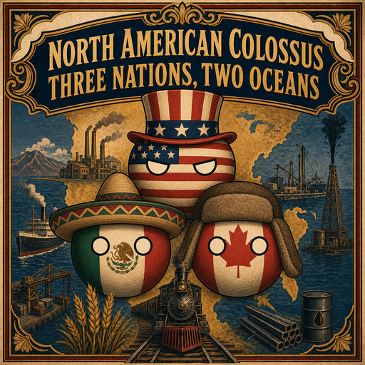 北美巨像：三国与双洋  North American Colossus: Three Nations, Two Oceans preview