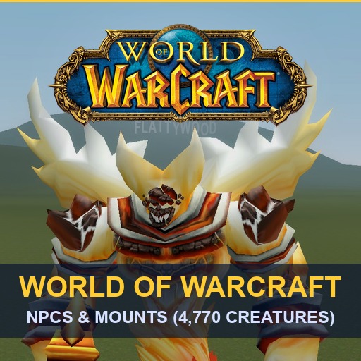 🐉 World of Warcraft – Creatures Megapack (NPCs & Mounts)