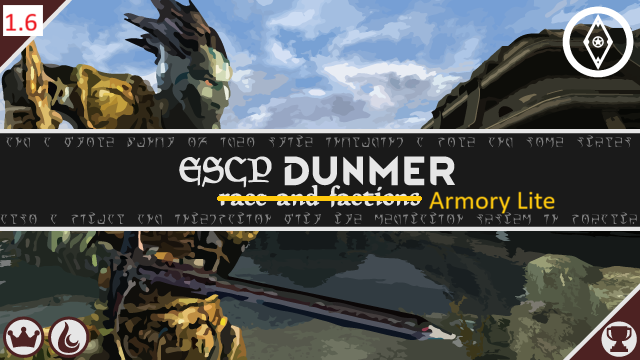 MorrowRim - Dunmer Armoury Lite