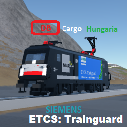 Siemens ES64U2-067 DB Cargo Hungaria "ETCS: Trainguard"