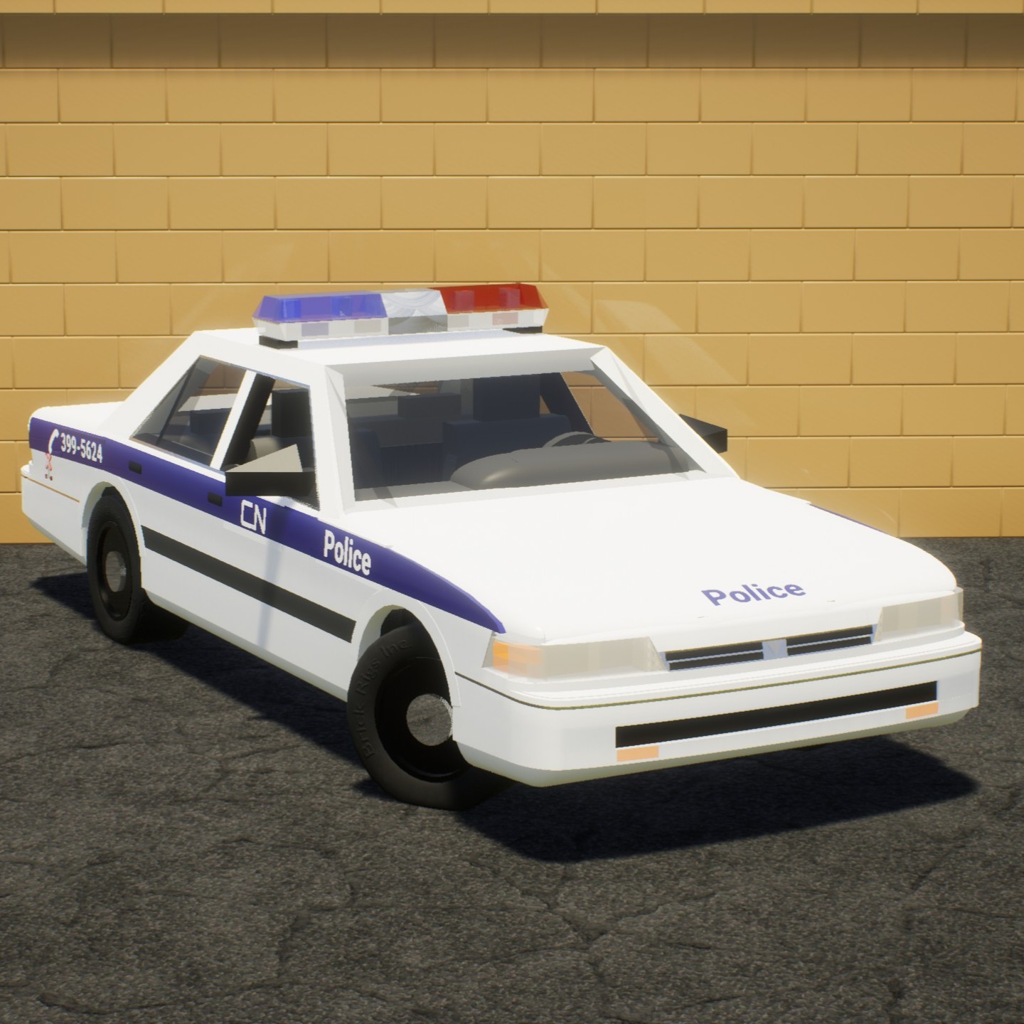 1994 Grey Falcon Sweeper CN Police