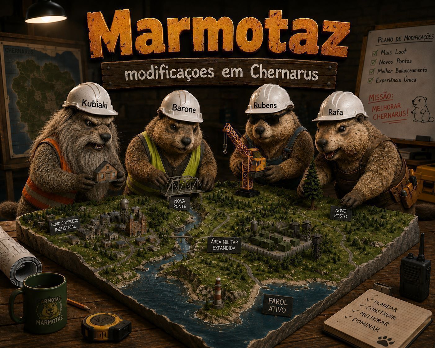 MarmotaZ mods em Chernarus