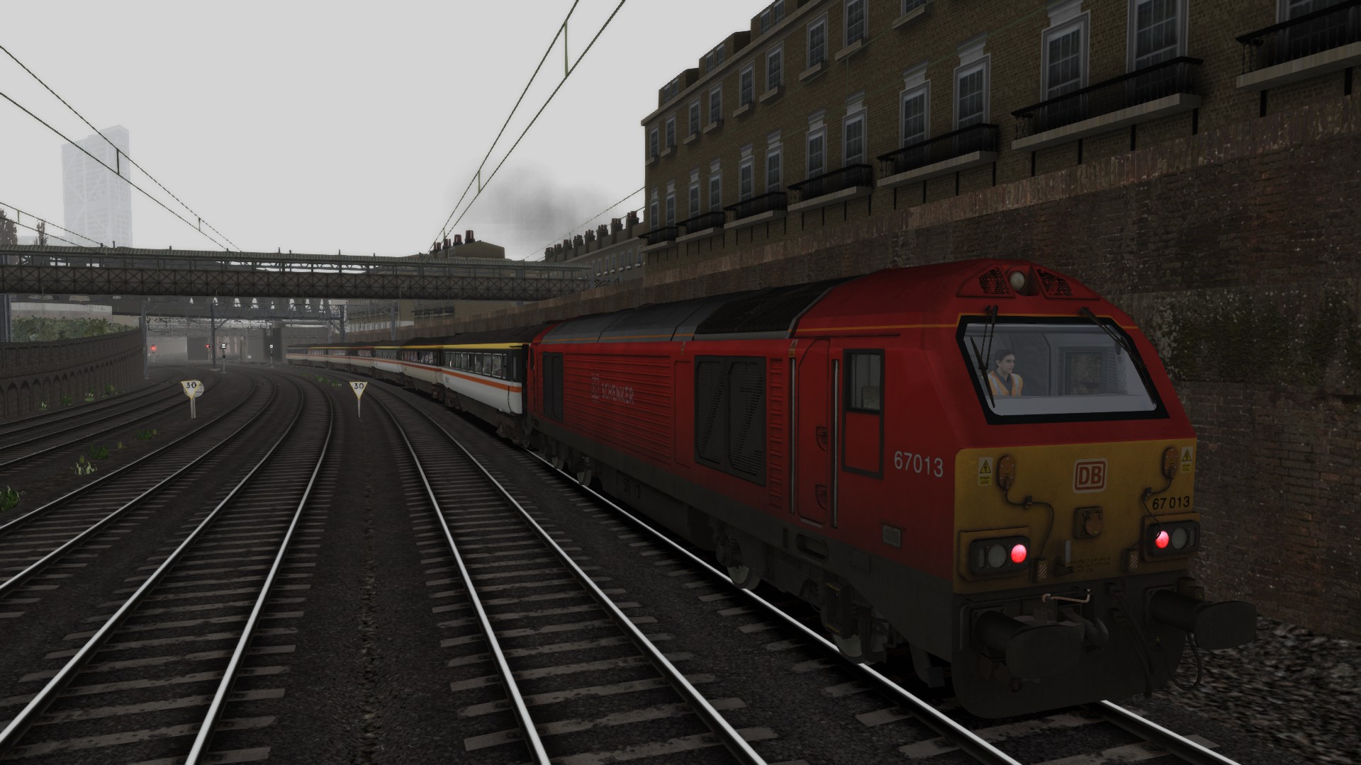 67013 Express Passenger Liverpool Street to Ipswich