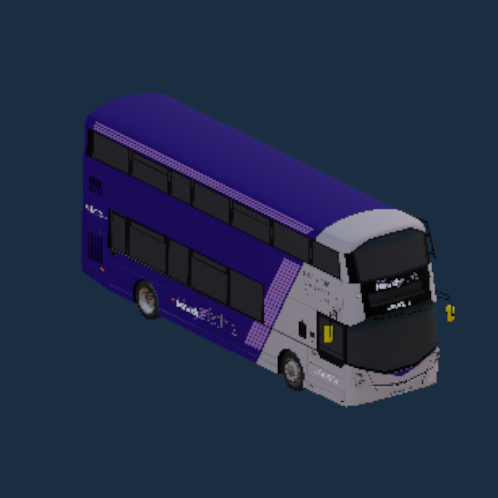 Wright Streetdeck Equipmake EV First Eastern Counties Network Norwich Electric Ultraviolet Branded Remastered