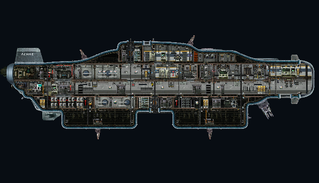 E.F.V. 'Achae' Research Vessel – Barotrauma Mod