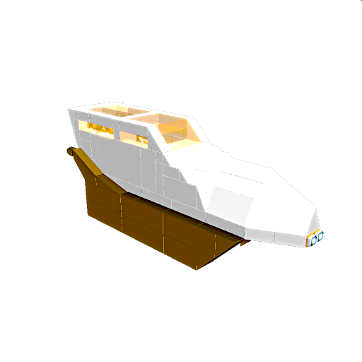 Bio-Vylith Hover Train, front carriage preview
