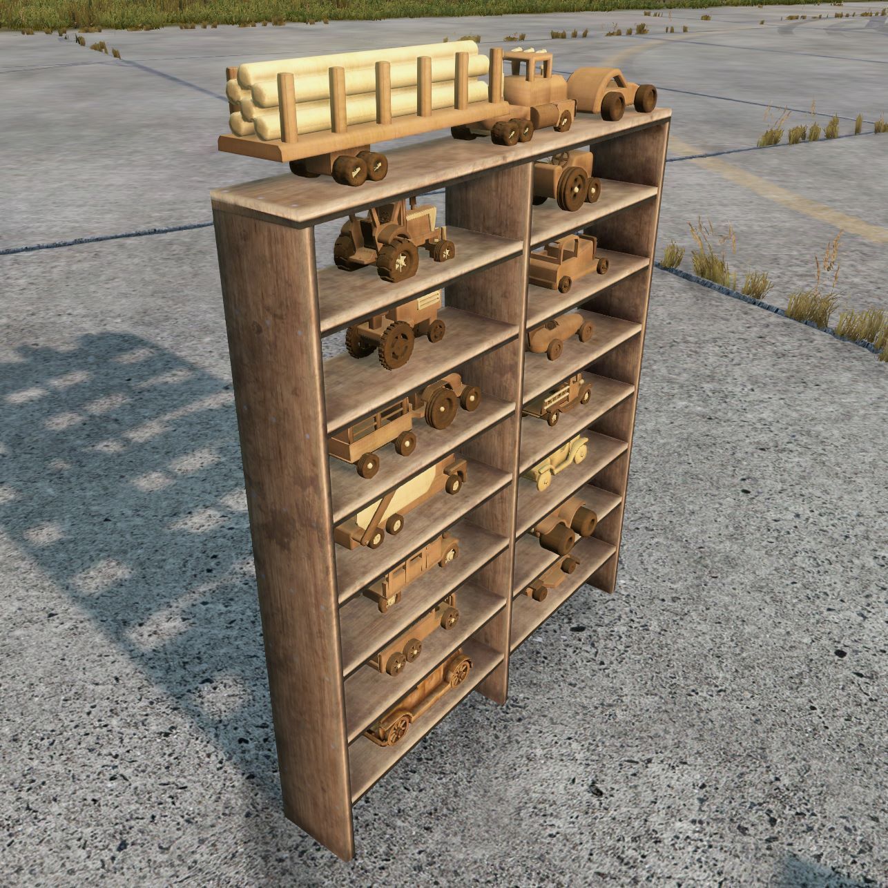 CBD Wooden Vehicles Collectables