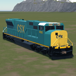  EMD SD70M Flared YN3 #4800 Sun Bleached
