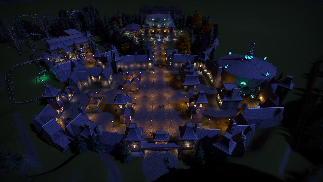 Dartown spooky theme