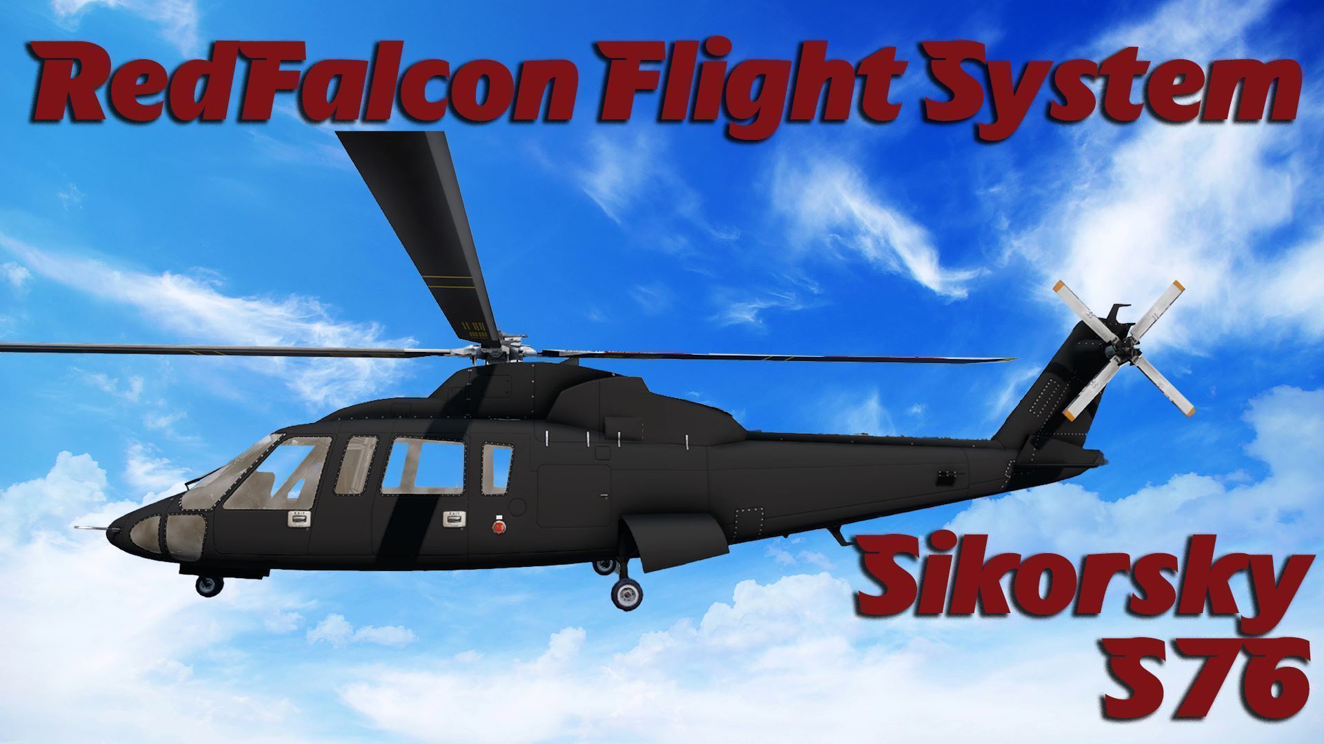 RedFalcon Flight System Heliz - S76