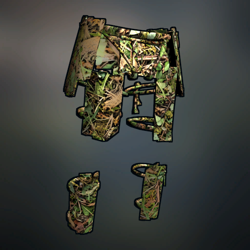 Wood armor early camouflage